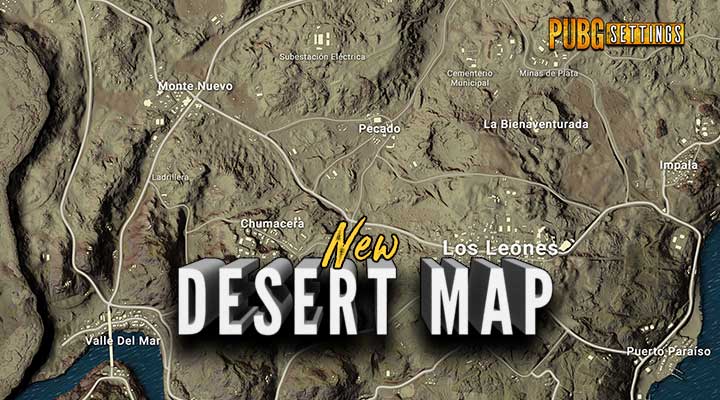 PUBG New Desert Map Miramar