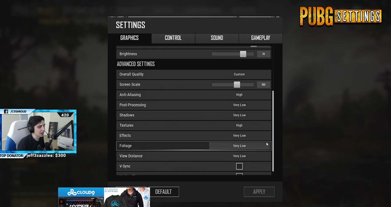 pubg reshade settings