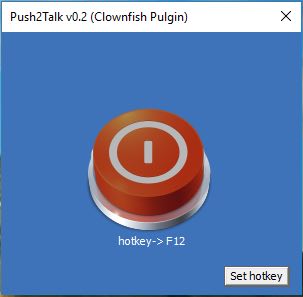 Push2Talk for Clownfish